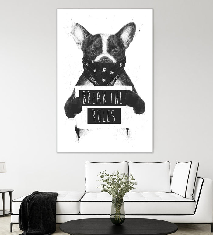 Rebel Dog by Balazs Solti on GIANT ART - multicolor urban/pop surrealism