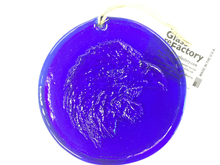 RECYCLED GLASS SUN CATCHER- EAGLE