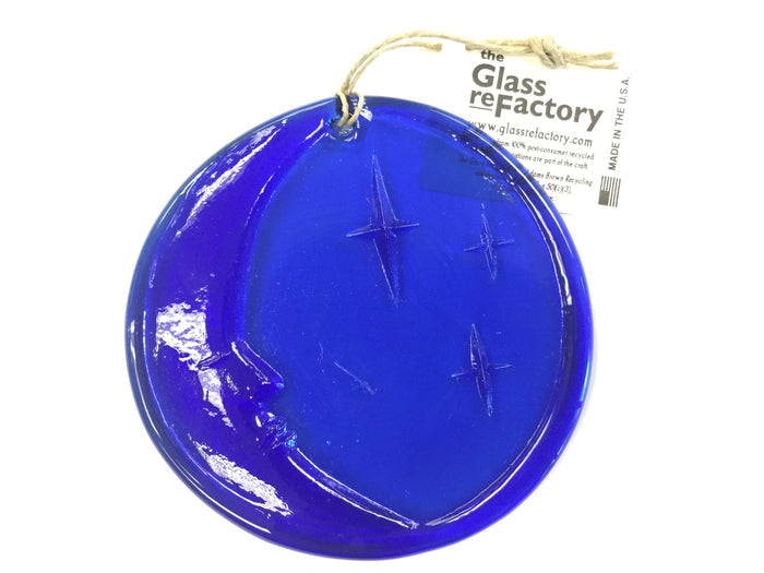 RECYCLED GLASS SUN CATCHER- PEACEFUL NIGHT