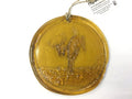 RECYCLED GLASS SUN CATCHER WHITE TAIL DEER