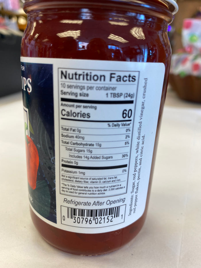 RED PEPPER JELLY - 9OZ