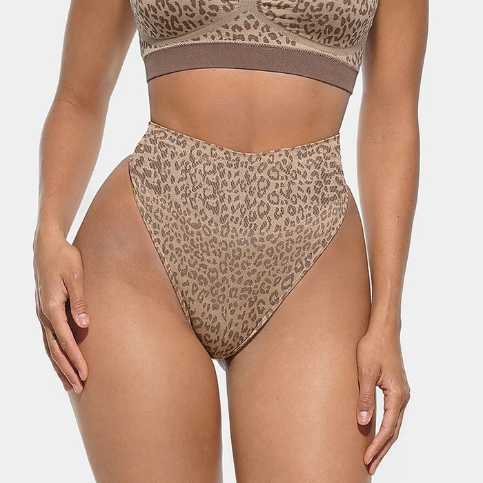 Seamless Leopard Panties – Breathable Shaping Underwear Winteres