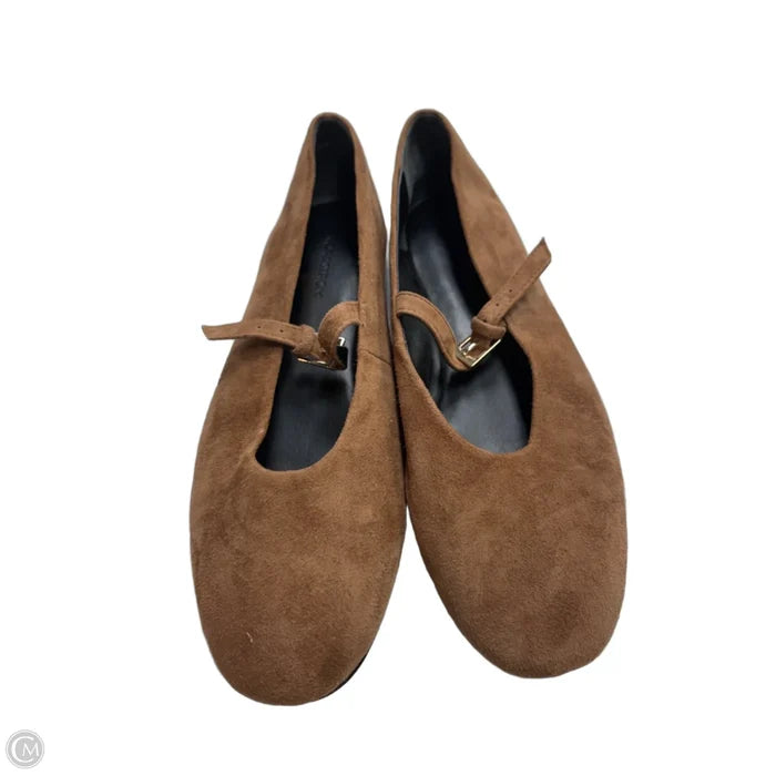 Shoes Flats By Nordstrom In Brown, Size: 6