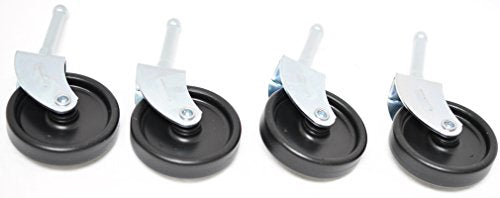 Shop Vac Castor Set 4pk, Fits Shop Vac 90L550A Canisters SKU 4204200