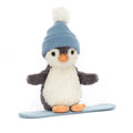 Small Peanut Penguin Snowboarding