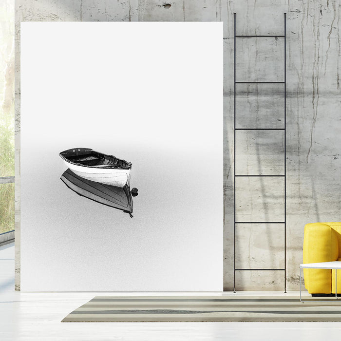 Solemn by Design Fabrikken on GIANT ART - black,white coastal, landscapes, photography, boats, waterways