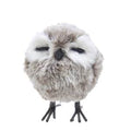 Standing Grey Owl Ornament