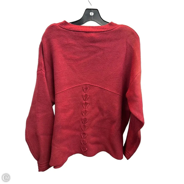 Sweater By Coco And Carmen In Maroon, Size: Xl