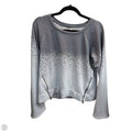 Sweatshirt Collar By Calia In Grey, Size: M