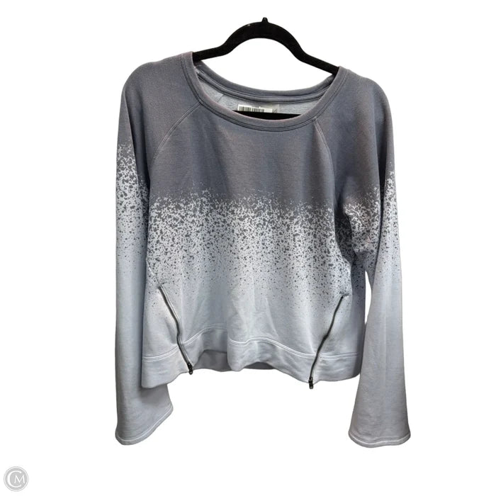 Sweatshirt Collar By Calia In Grey, Size: M