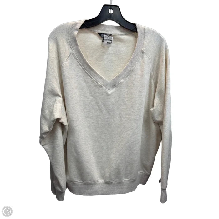 Sweatshirt Crewneck By Buffalo David Bitton In Cream, Size: L