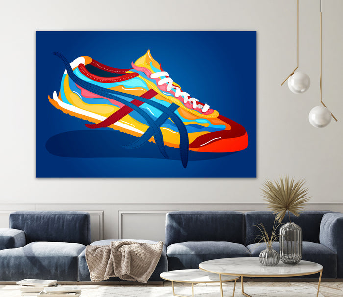 The Classic Series: Onitsuka Tiger Mexico 66 by Michelle Karyl Nerona on GIANT ART - white digital painting
