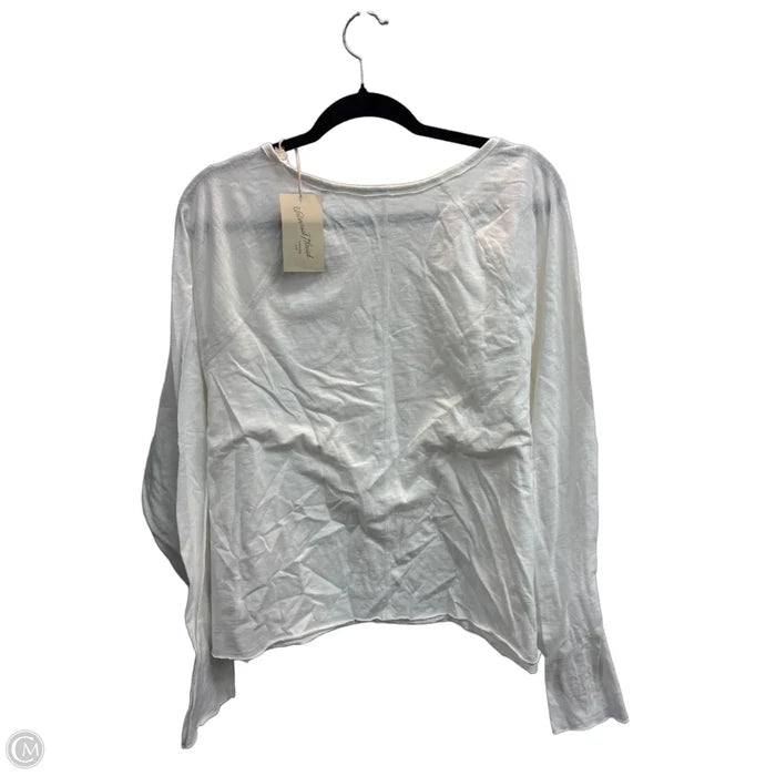 Top Long Sleeve Basic By Universal Thread In White, Size: Xxl