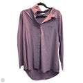 Top Long Sleeve By Athleta In Purple, Size: L