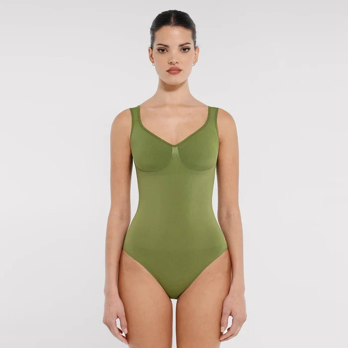 Tummy-Control Seamless Bodysuit Winteres