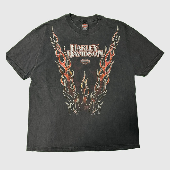 Vintage Harley-Davidson Flame Graphic T-Shirt Size XL FAIF.CA