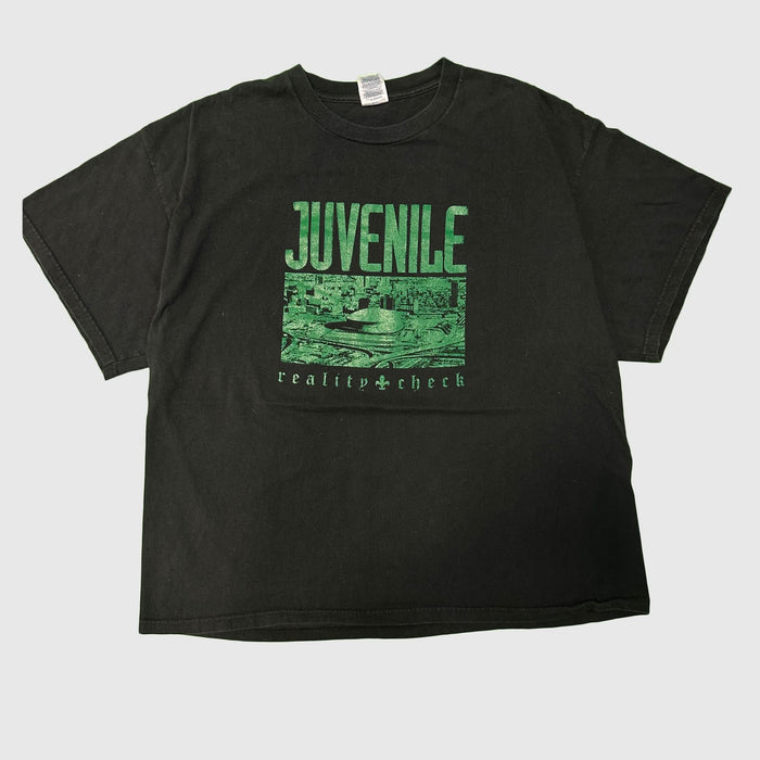 Vintage Juvenile Reality Check Rap Graphic T-Shirt Size 2XL FAIF.CA