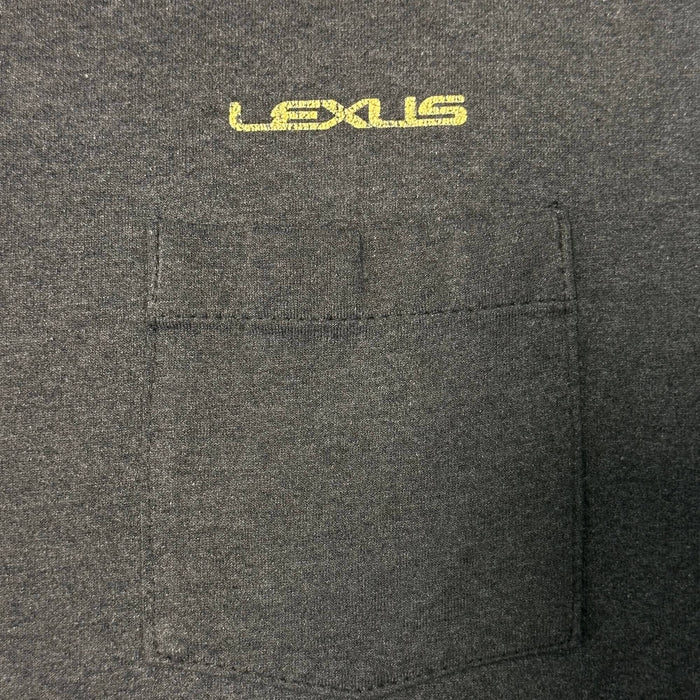 Vintage Lexus Cars Logo Pocket T-Shirt Size XXL FAIF.CA