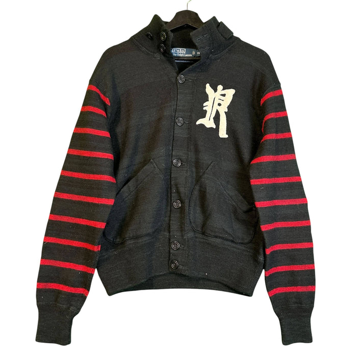 Vintage Polo Retro Collegiate Cardigan Size- XL SWEATER OTHER