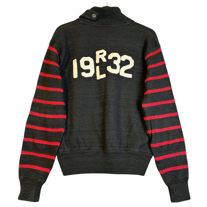 Vintage Polo Retro Collegiate Cardigan Size- XL SWEATER OTHER