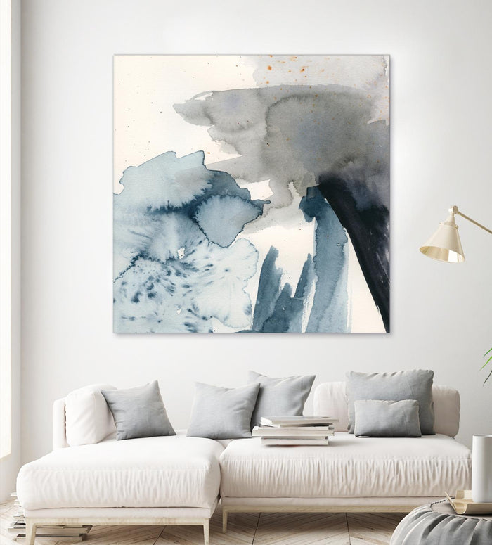 Winter Current III by Victoria Barnes on GIANT ART - blue abstract abstract