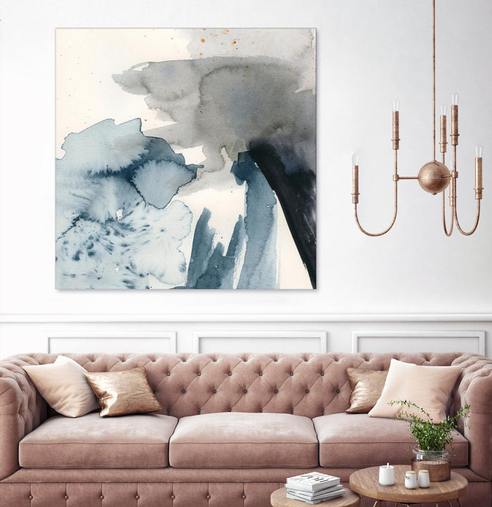 Winter Current III by Victoria Barnes on GIANT ART - blue abstract abstract