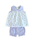 Zoe Floral Bloomer Set